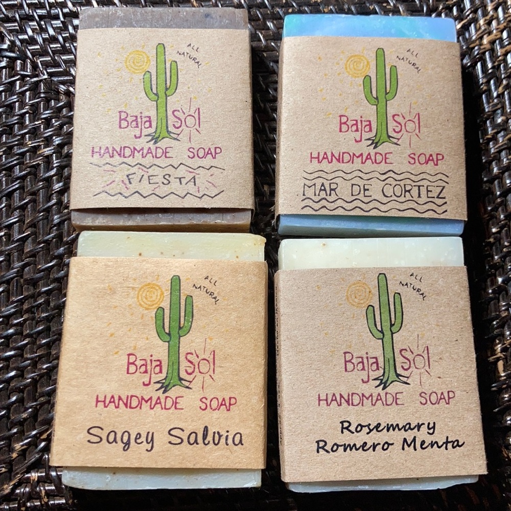 SOAPS -handmade in Baja
